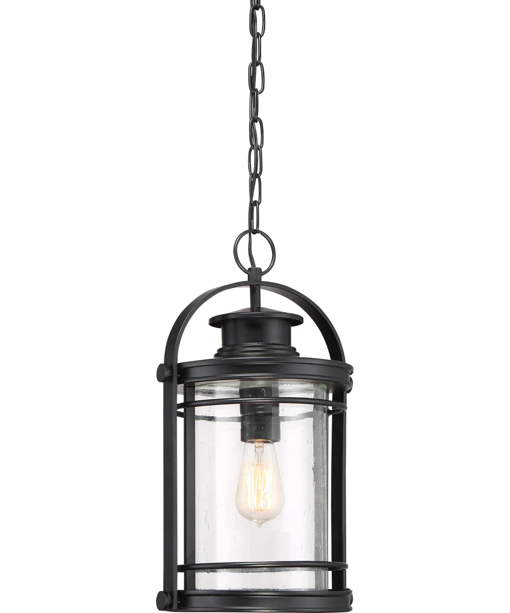 Booker Large 1-light Outdoor Pendant Light Mystic Black - Image 5