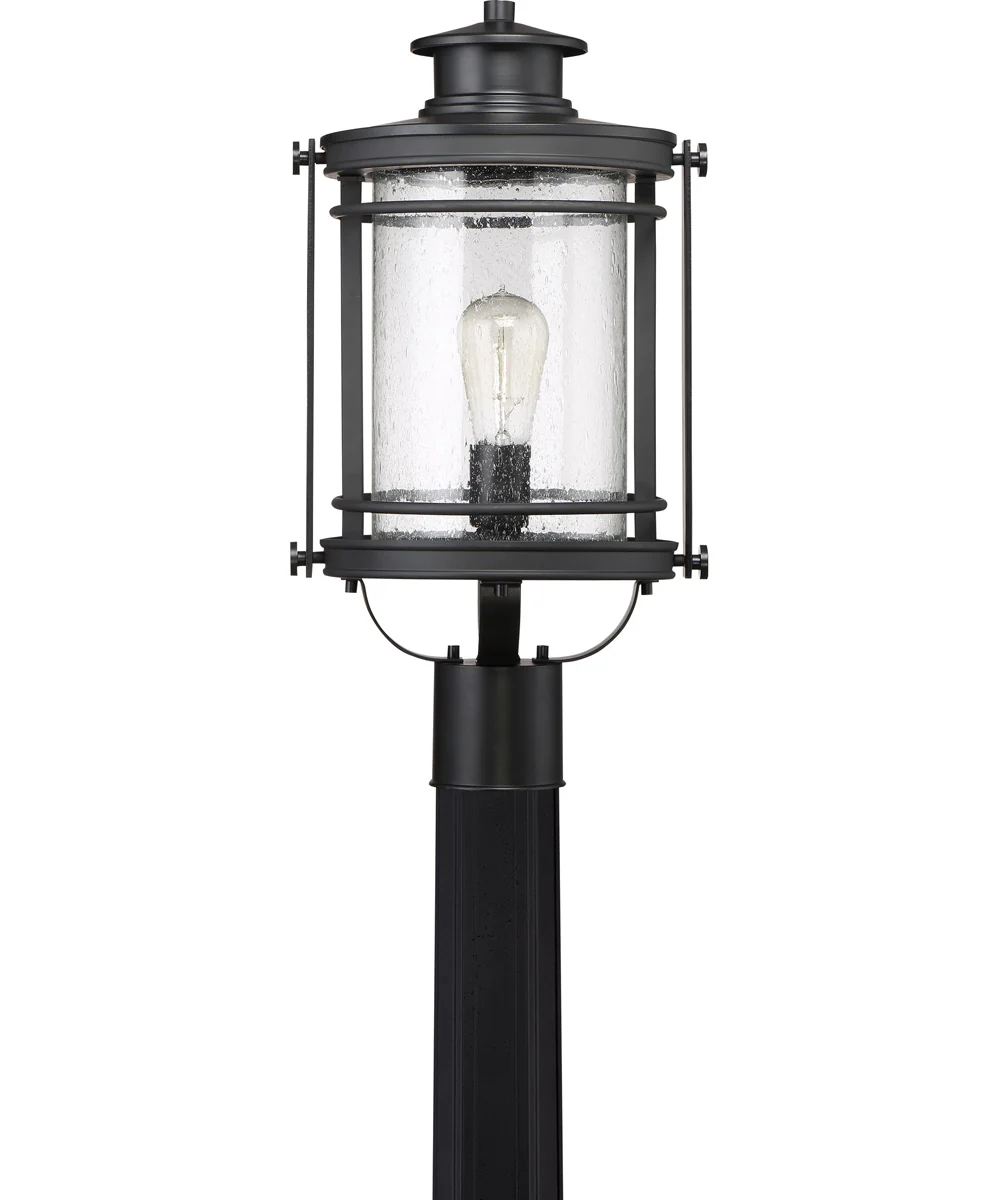 Booker Large 1-light Outdoor Post Light Mystic Black - Image 3