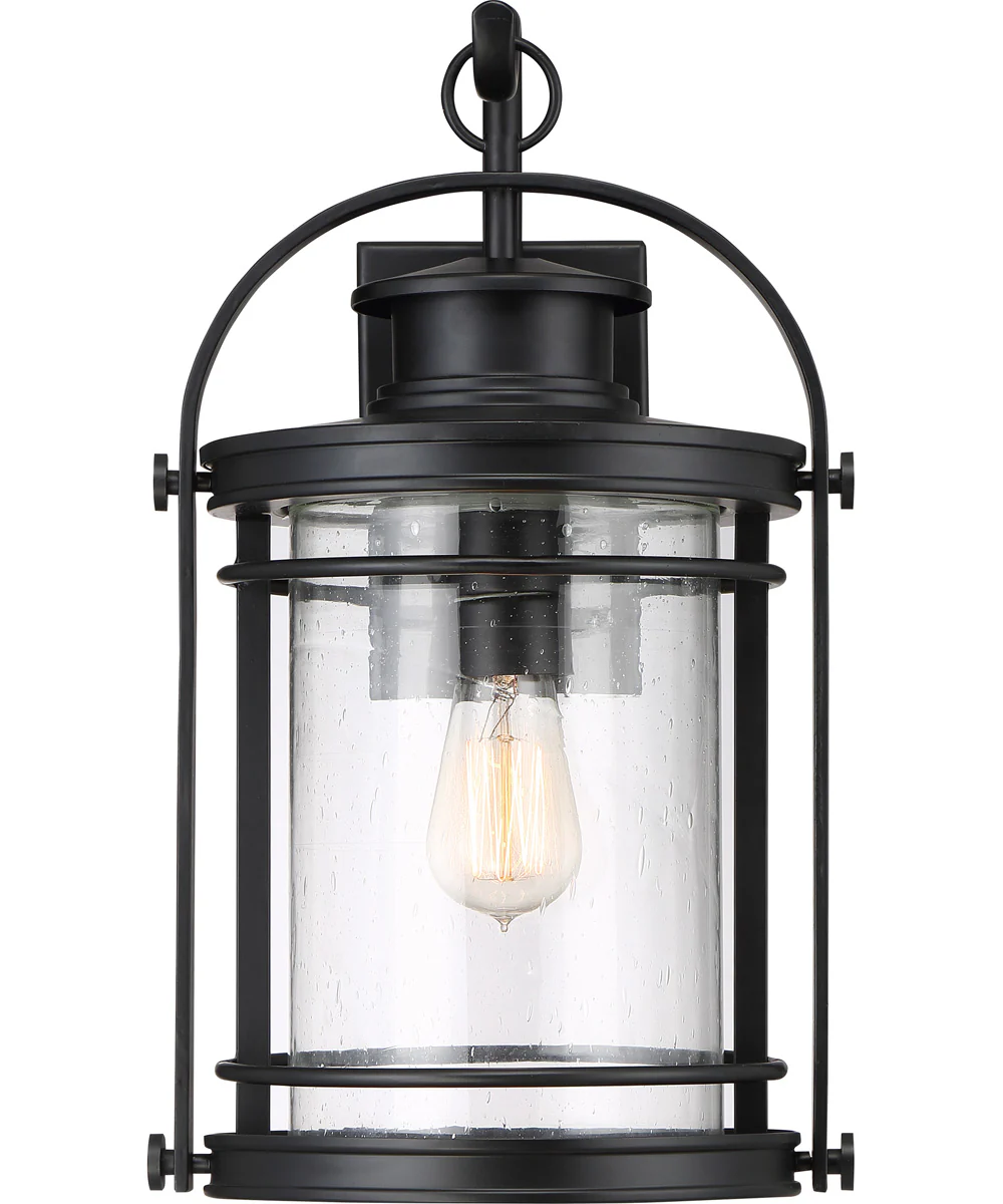 Booker Large 1-light Outdoor Wall Light Mystic Black - Image 4