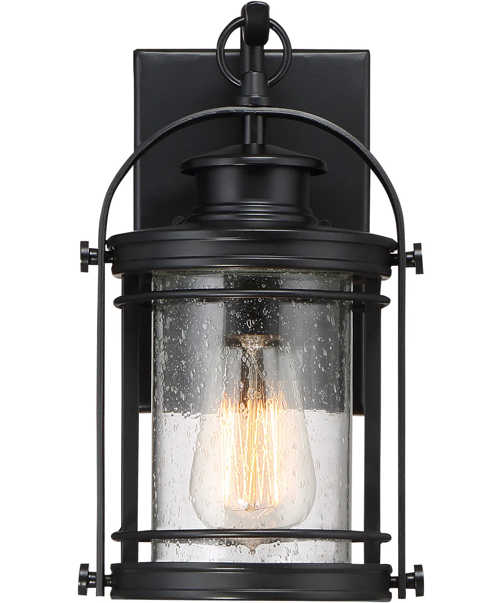 Booker Small 1-light Outdoor Wall Light Mystic Black - Image 4