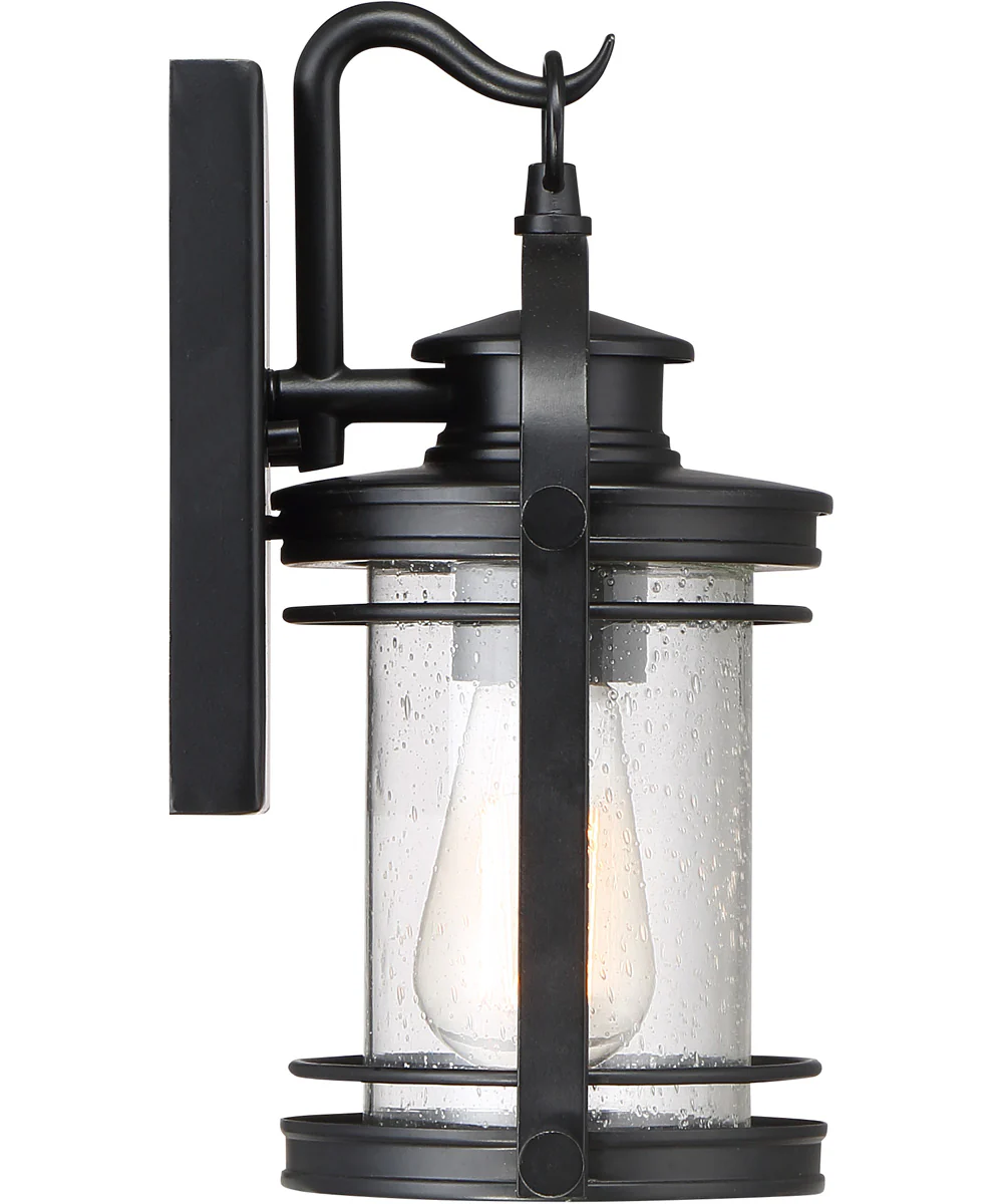 Booker Small 1-light Outdoor Wall Light Mystic Black - Image 5