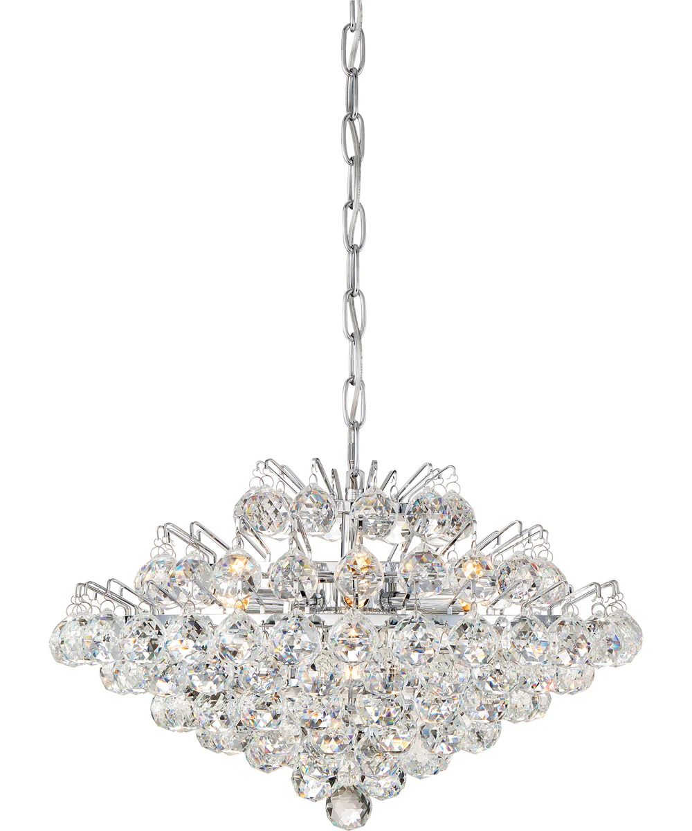 Bordeaux 7-light Pendant Polished Chrome - Image 2