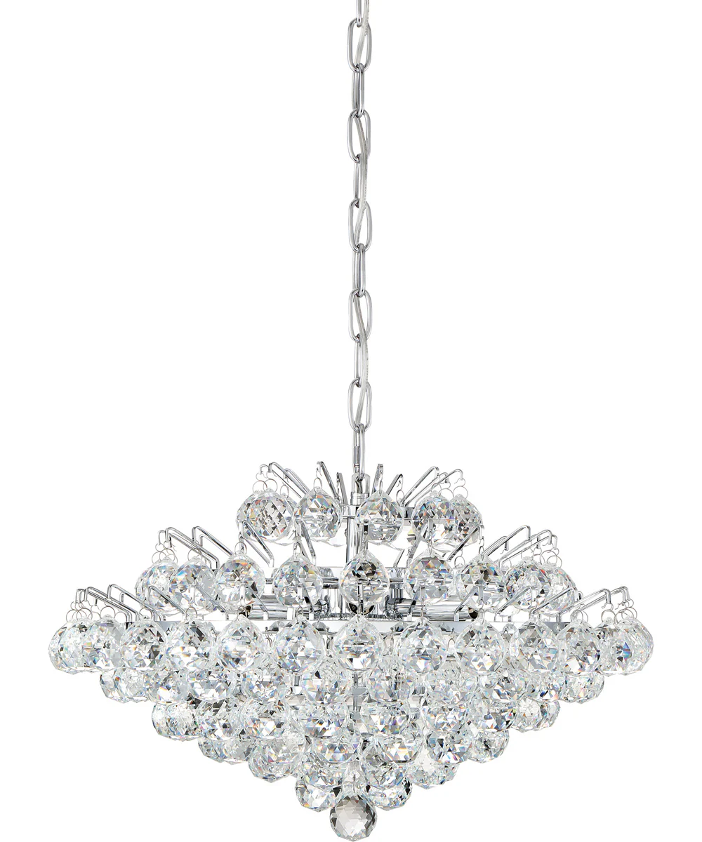 Bordeaux 7-light Pendant Polished Chrome - Image 3