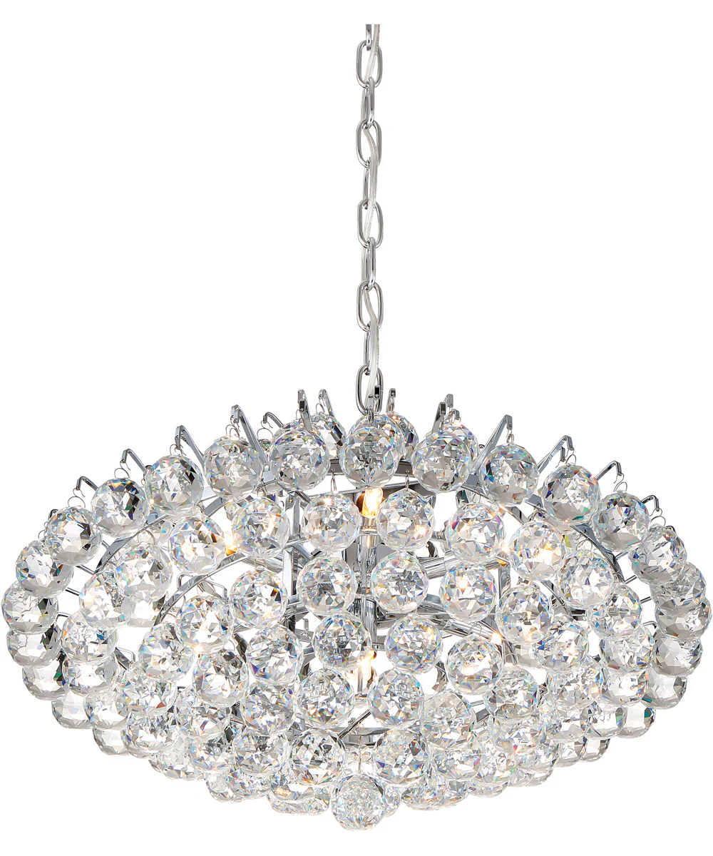 Bordeaux 7-light Pendant Polished Chrome - Image 4