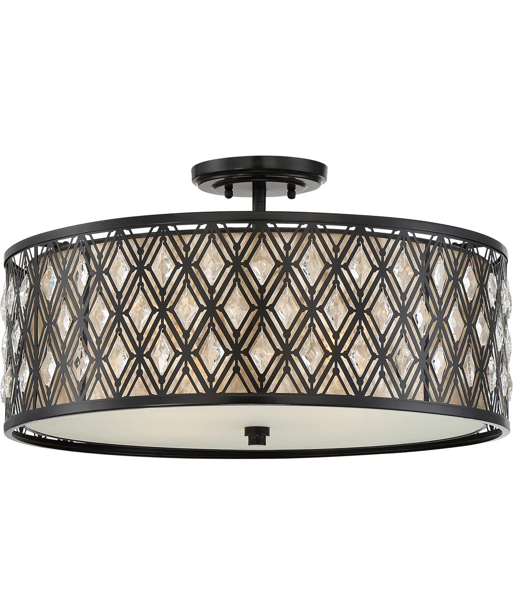 Boutique 4-light Pendant Mystic Black - Image 6