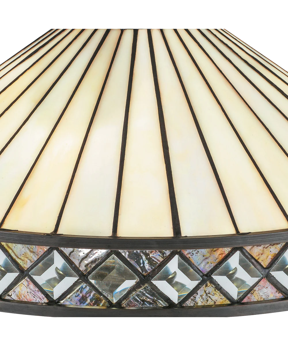 Bowing Small 2-light Table Lamp Vintage Bronze - Image 4