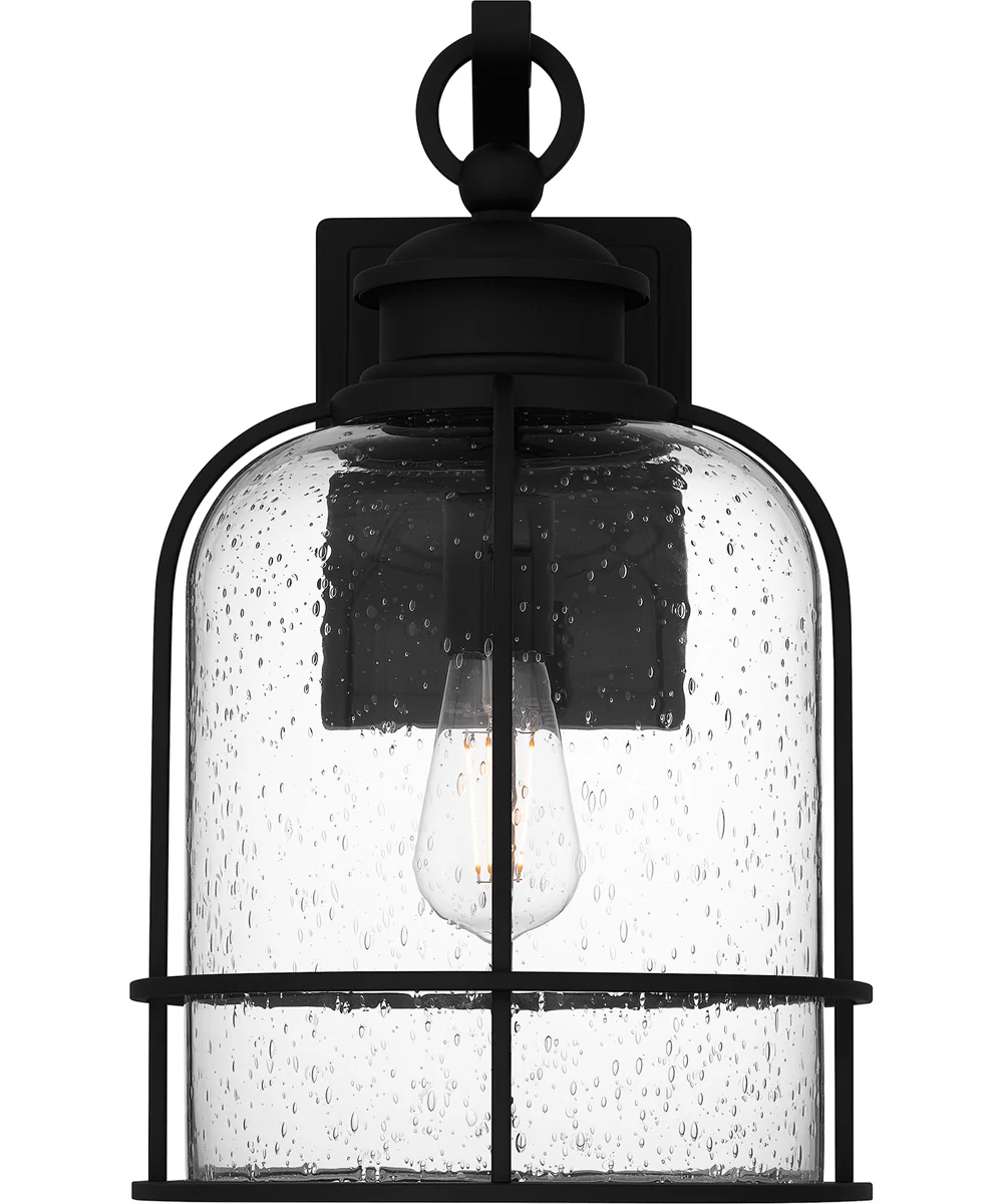 Bowles Large 1-light Outdoor Wall Light Earth Black - Image 3