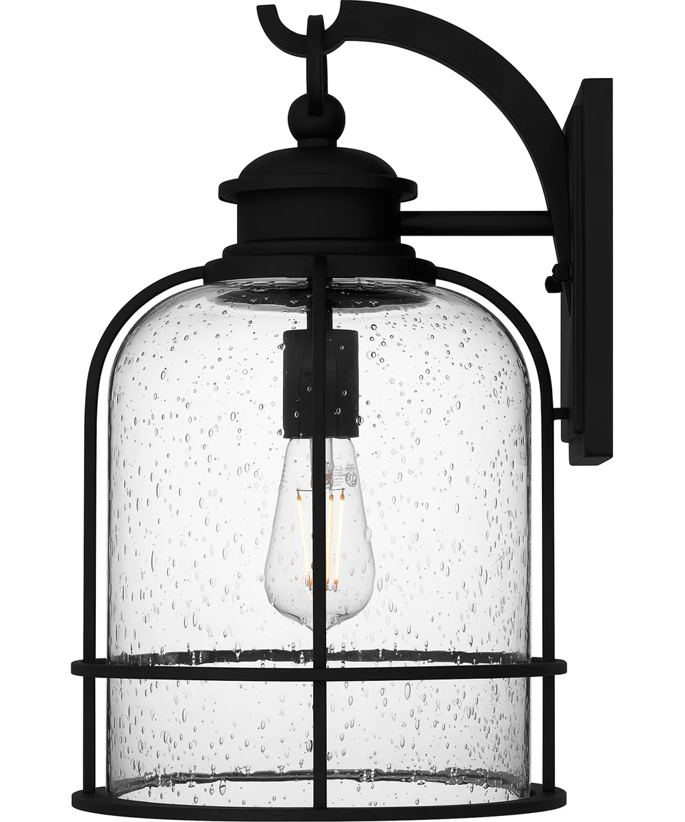Bowles Large 1-light Outdoor Wall Light Earth Black - Image 4