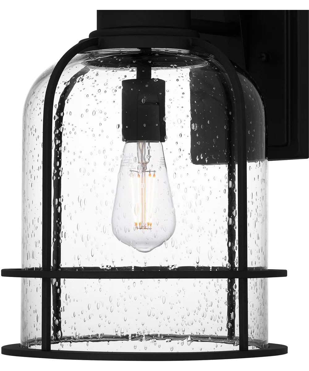 Bowles Large 1-light Outdoor Wall Light Earth Black - Image 5