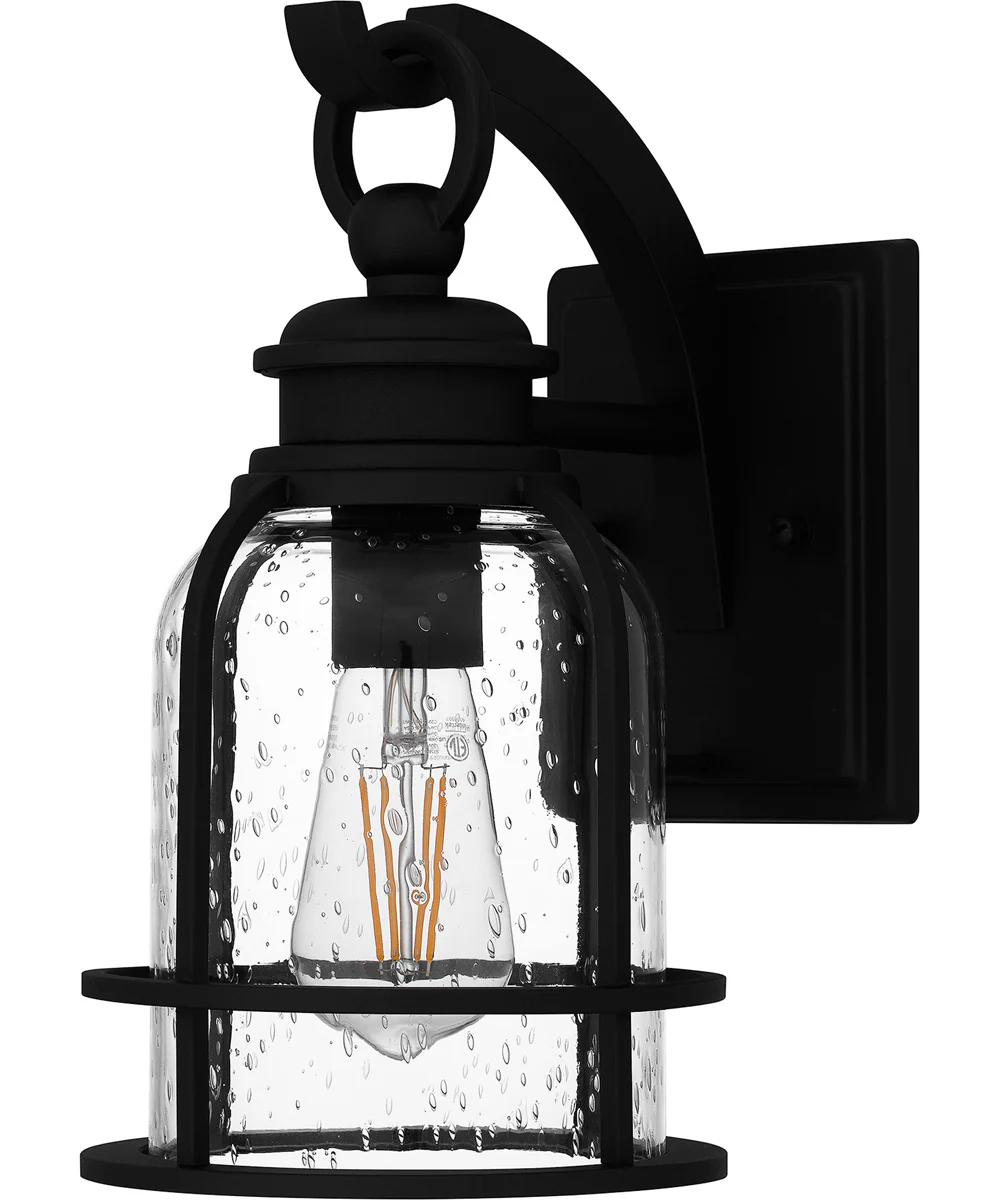 Bowles Small 1-light Outdoor Wall Light Earth Black - Image 2