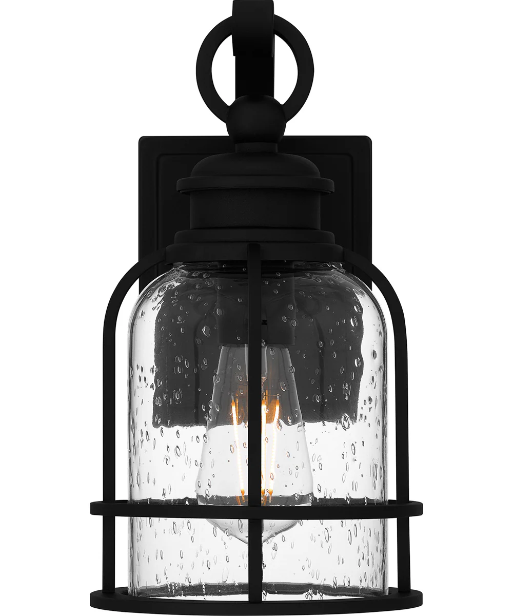 Bowles Small 1-light Outdoor Wall Light Earth Black - Image 3