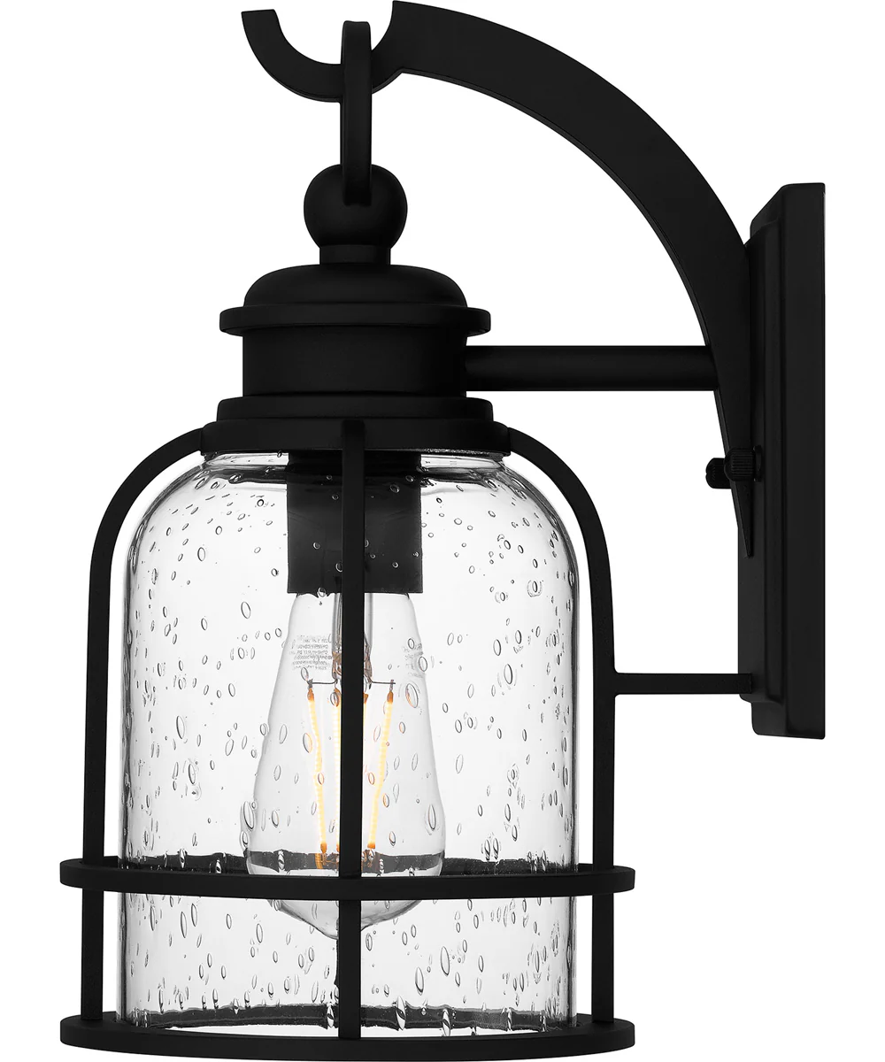 Bowles Small 1-light Outdoor Wall Light Earth Black - Image 4