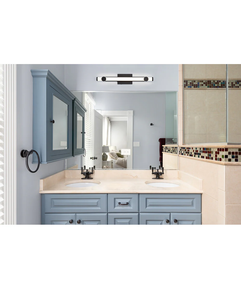 Bowman  Vanity & Wall Matte Black - Image 2