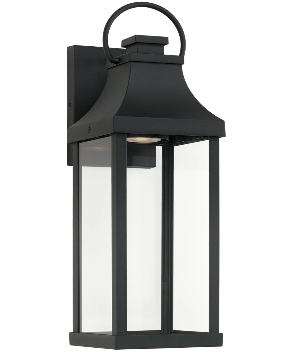 Bradford 1-Light Outdoor Wall-Lantern Rain or Shine - Black