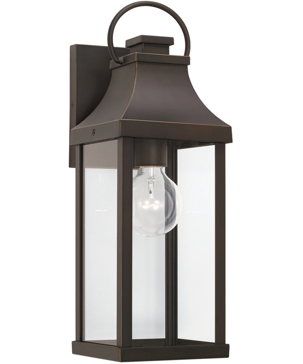 Bradford 1-Light Outdoor Wall-Lantern Rain or Shine - Oiled Bronze