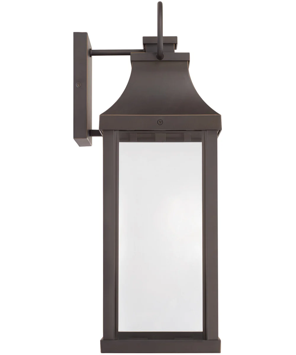 Bradford 1-Light Outdoor Wall-Lantern Rain or Shine - Oiled Bronze - Image 4
