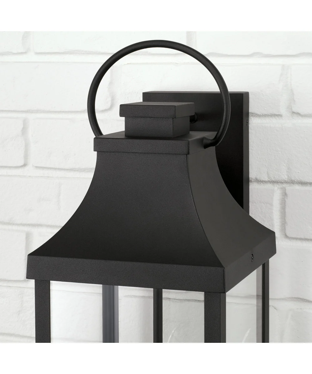 Bradford 3-Light Outdoor Wall-Lantern Rain or Shine - Black - Image 4