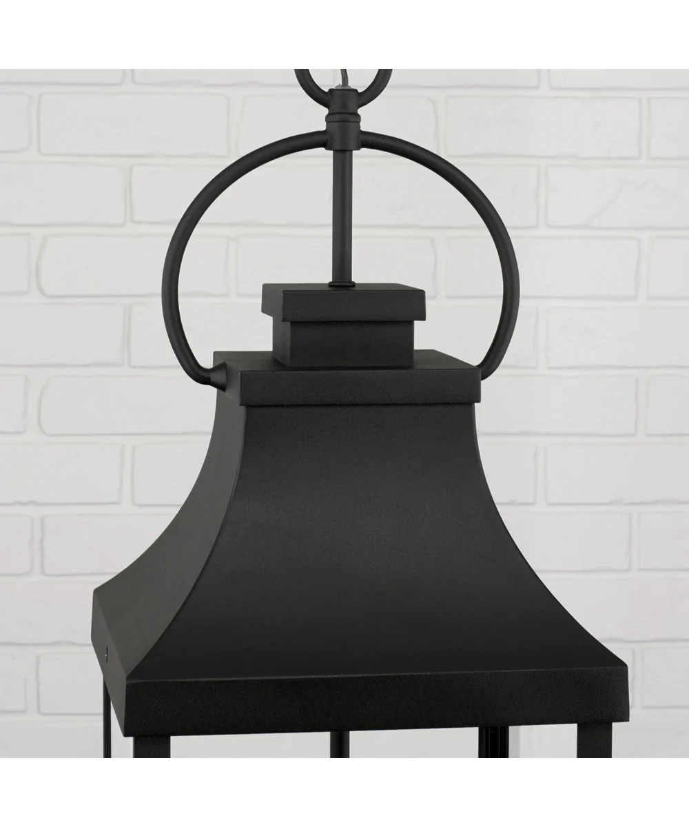 Bradford 4-Light Outdoor Hanging-Lantern Rain or Shine - Black - Image 3