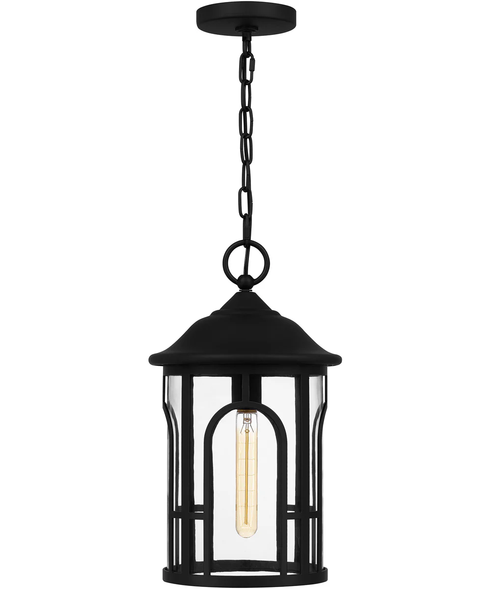 Brampton Large 1-light Outdoor Pendant Light  Coastal Armour Aluminum Matte Black - Image 2