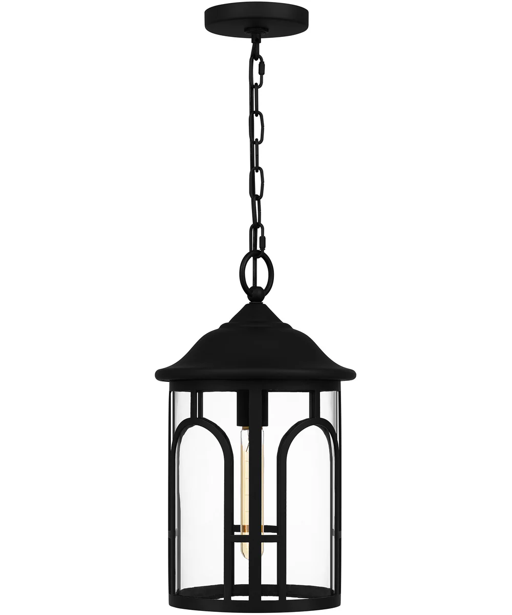 Brampton Large 1-light Outdoor Pendant Light  Coastal Armour Aluminum Matte Black - Image 4