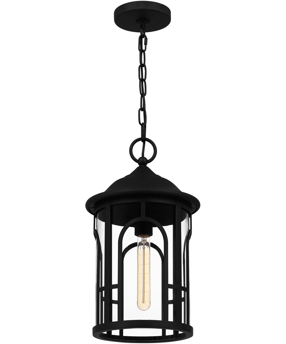 Brampton Large 1-light Outdoor Pendant Light  Coastal Armour Aluminum Matte Black - Image 5
