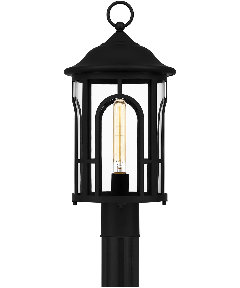 Brampton Large 1-light Outdoor Post Light  Coastal Armour Aluminum Matte Black - Image 2