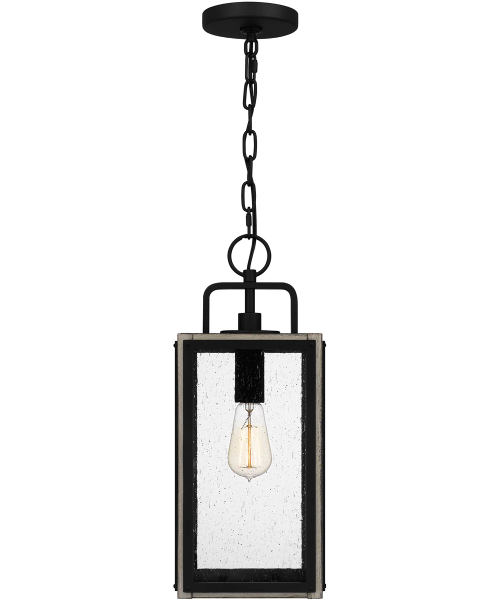 Bramshaw Small 1-light Mini Pendant Coastal Armour Aluminum Matte Black - Image 4