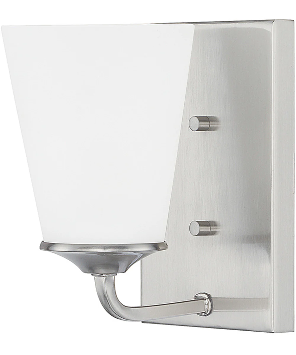 Braylon 1-Light Sconce In Brushed Nickel