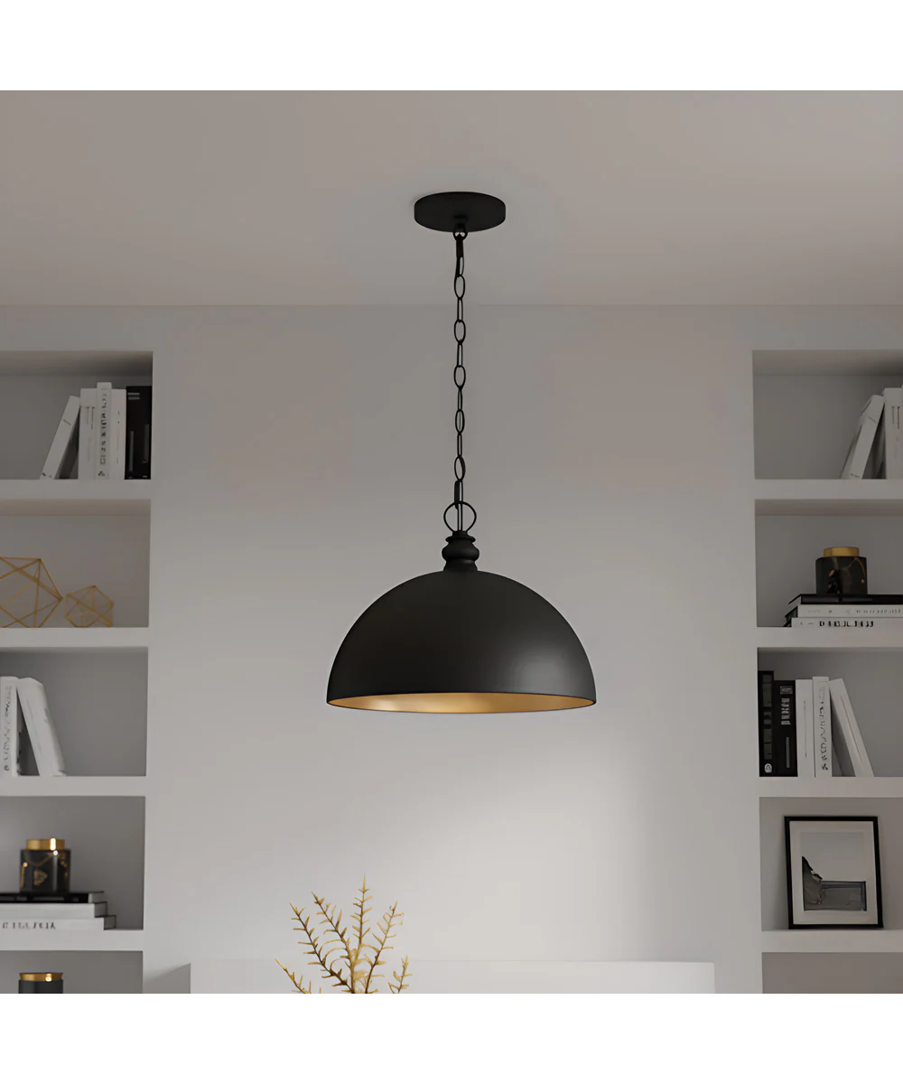 Braylon 4-light Pendant Matte Black - Image 2