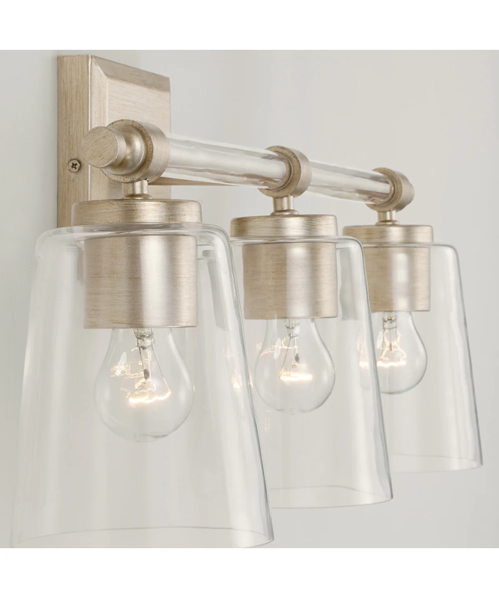 Breigh 3-Light Vanity Brushed Champagne - Image 3