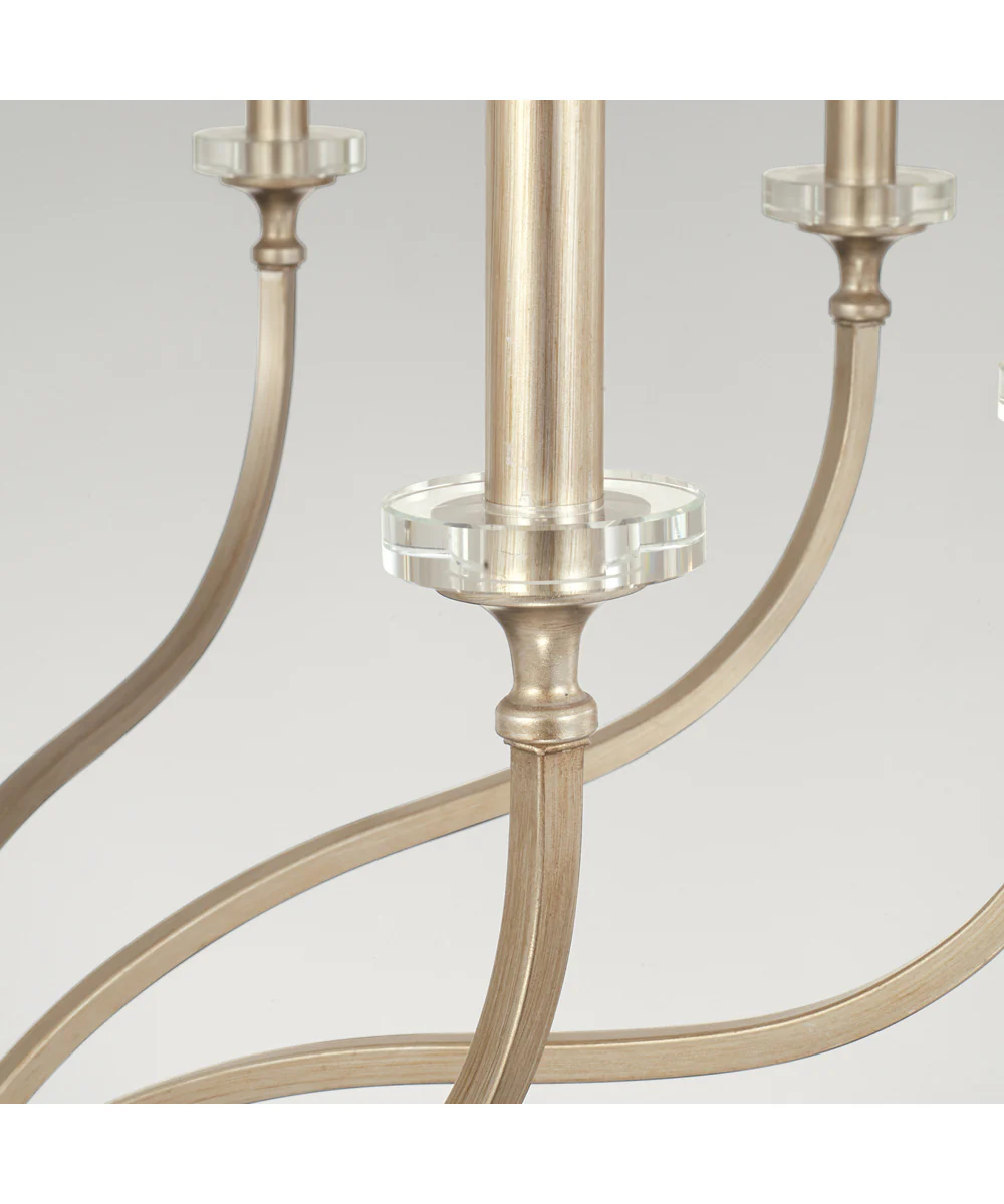 Breigh 8-Light Chandelier Brushed Champagne - Image 3