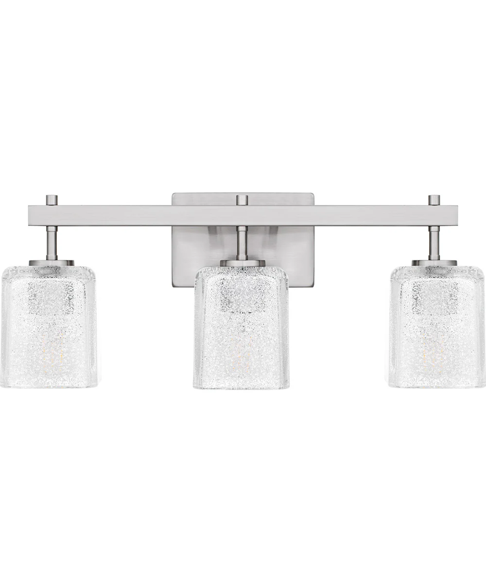 Brenthouse Large 3-light Bath Light Brushed Nickel - Image 2