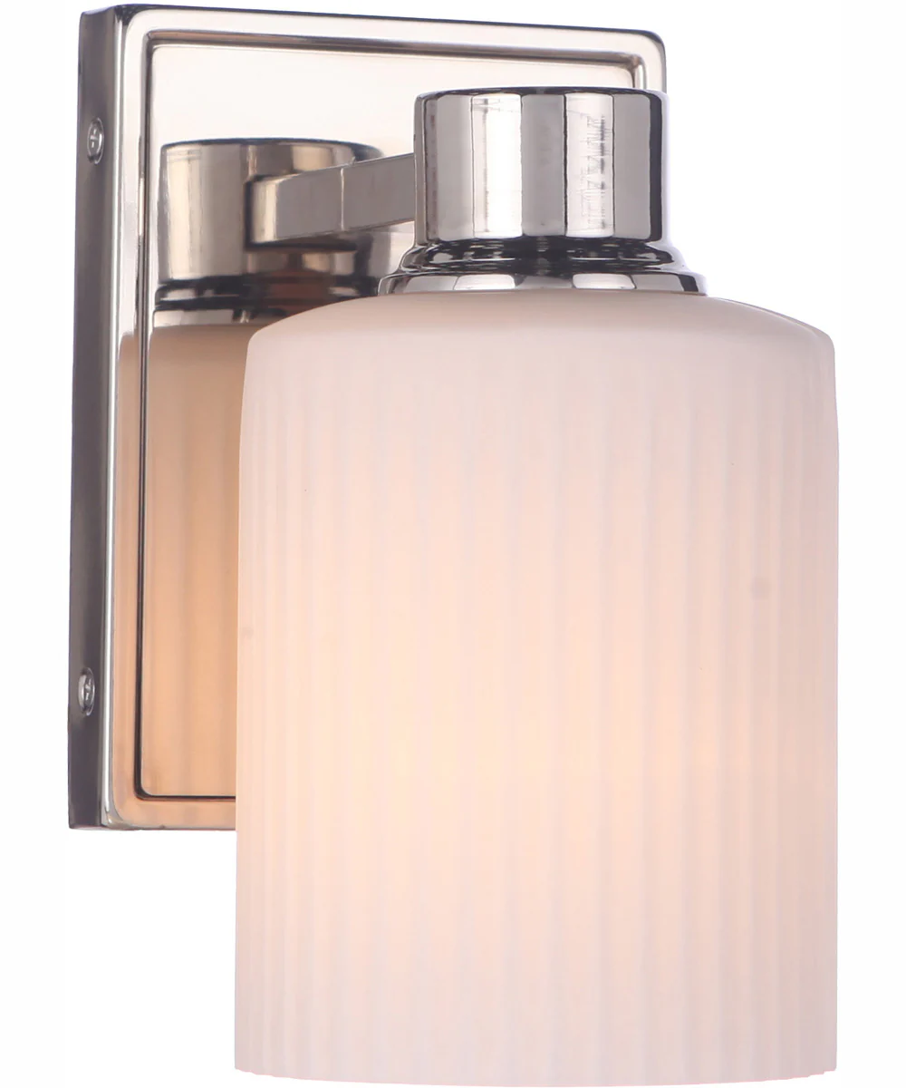 Bretton 1-Light Wall Sconce Polished Nickel - Image 2
