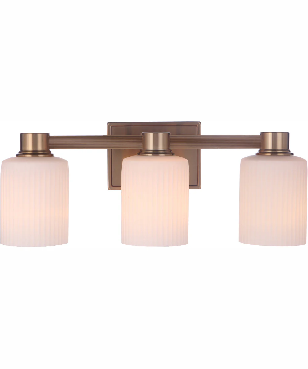 Bretton 3-Light Vanity Satin Brass - Image 4