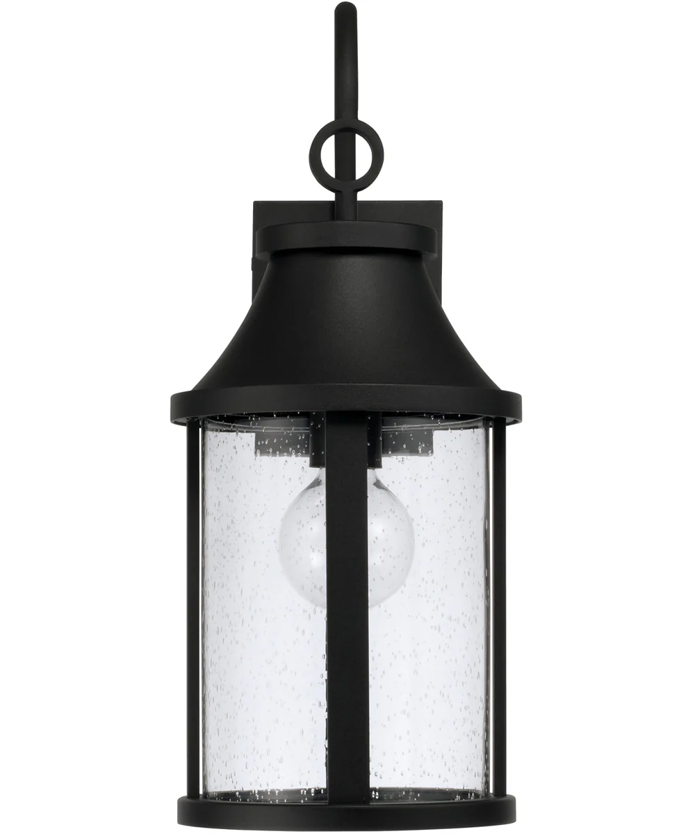 Bridger 1-Light Outdoor Wall-Lantern Black - Image 3
