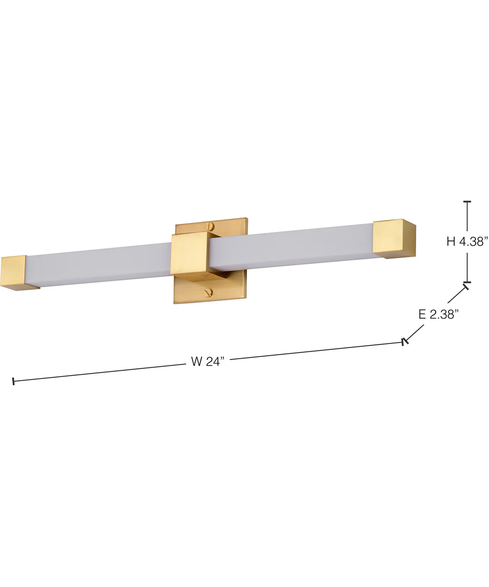 Brightwyn Vanity & Wall Brushed Brass - Image 11