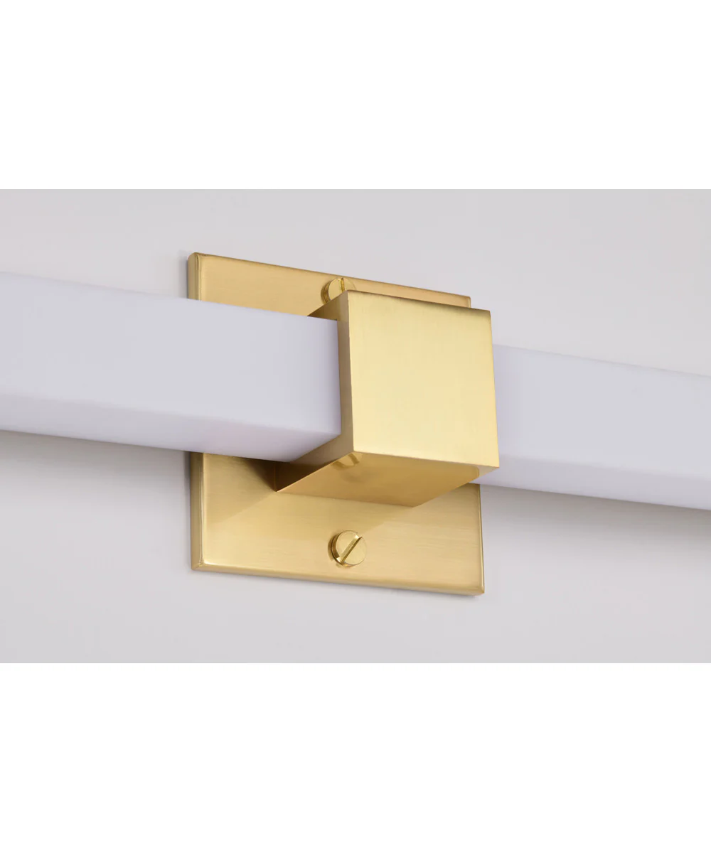 Brightwyn Vanity & Wall Brushed Brass - Image 9