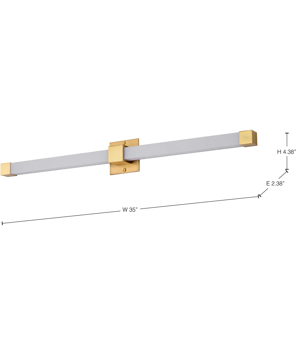 Brightwyn Vanity & Wall Brushed Brass - Image 11
