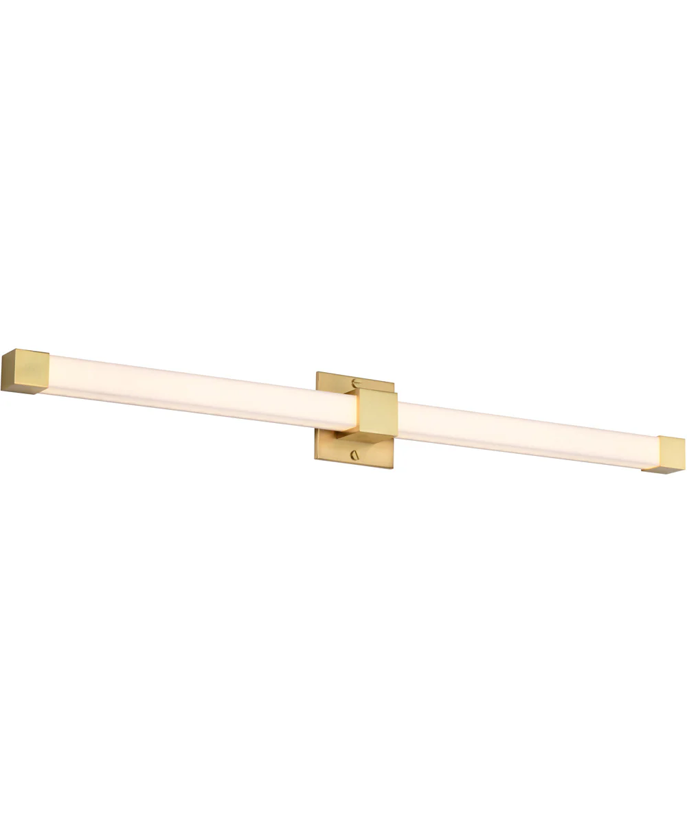 Brightwyn Vanity & Wall Brushed Brass - Image 2