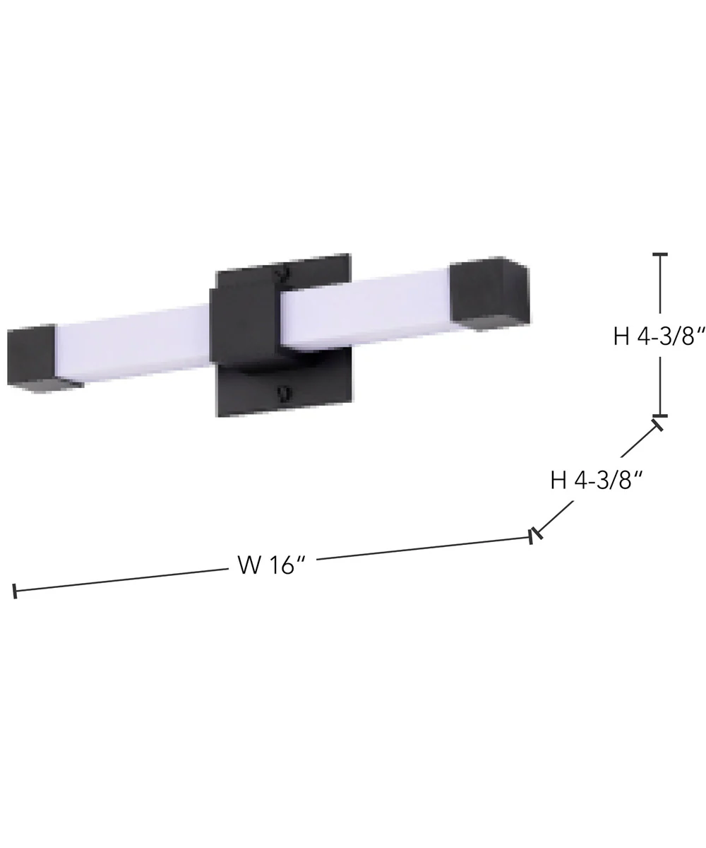 Brightwyn  Vanity & Wall Matte Black - Image 11