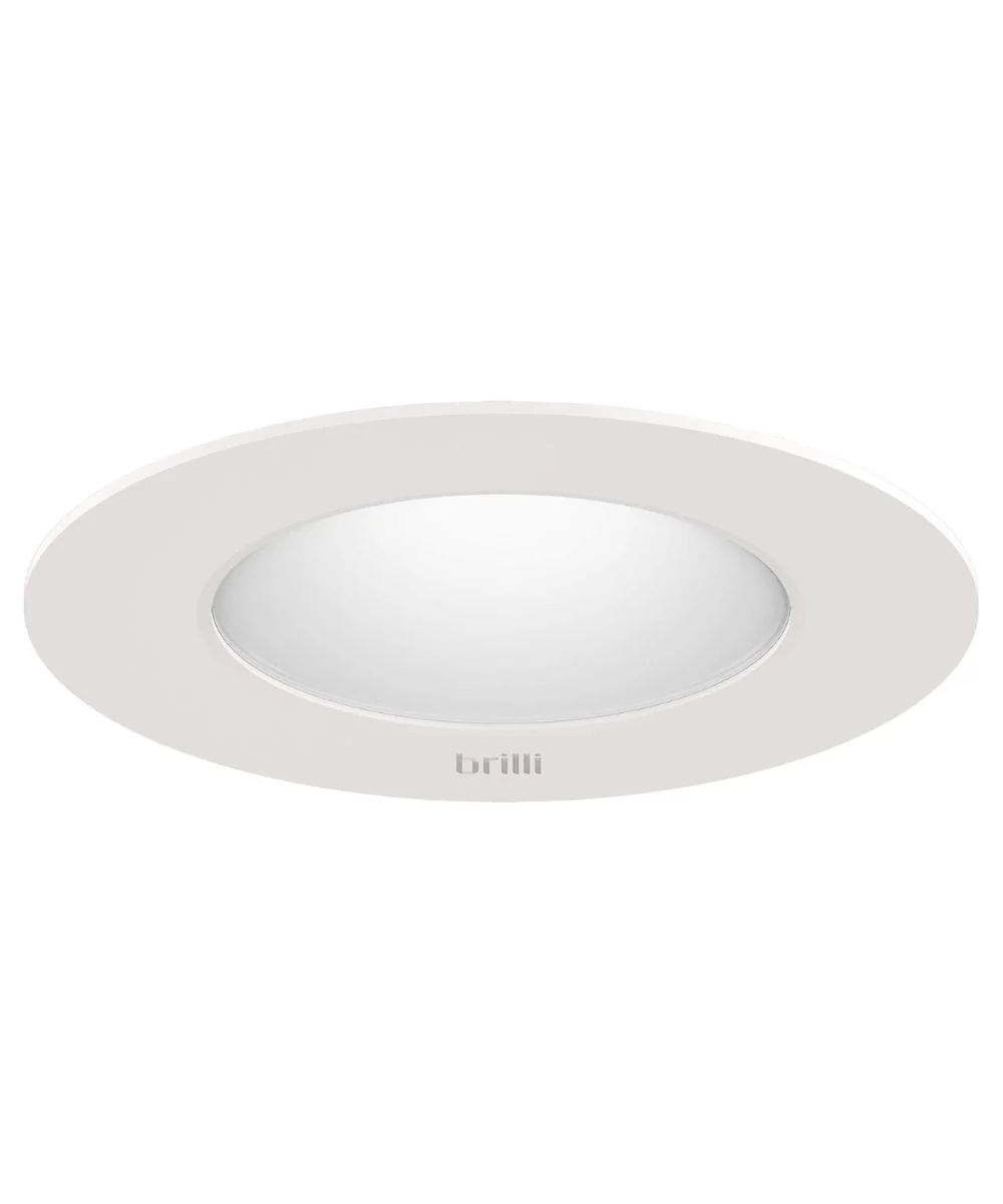 Brilli 4"W "Get in Sync" Color Tunable LED Recessed Canless Downlight Flush Mount Light Fixture