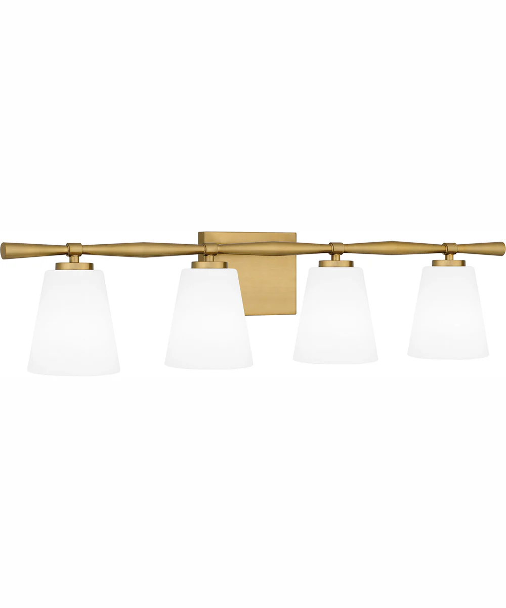 Brindley Extra Large 4-light Bath Light Aged Brass - Image 4