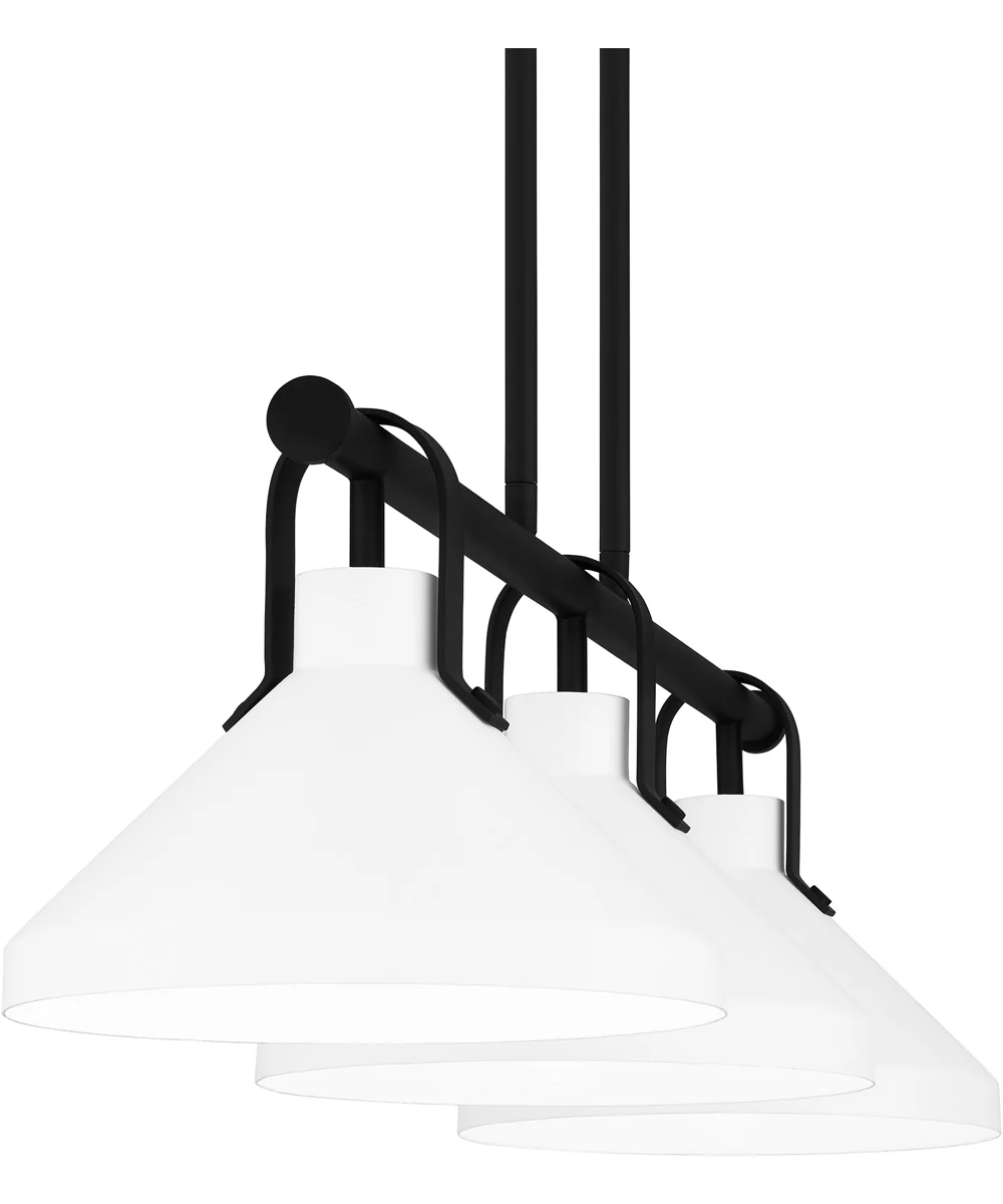 Brink Medium 3-light Island Light Matte Black - Image 5