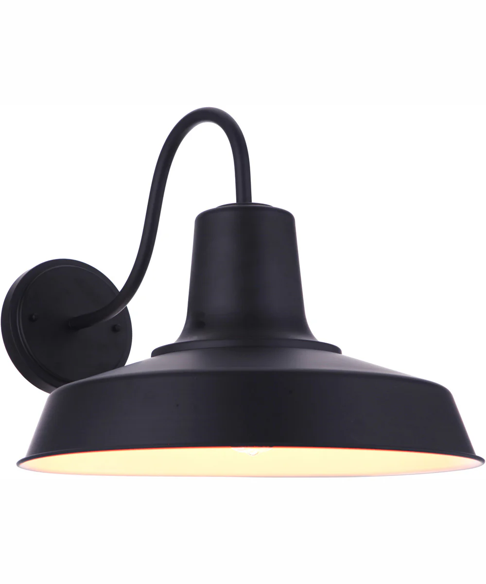 Briscoe 1-Light Outdoor Wall Lantern Midnight - Image 2