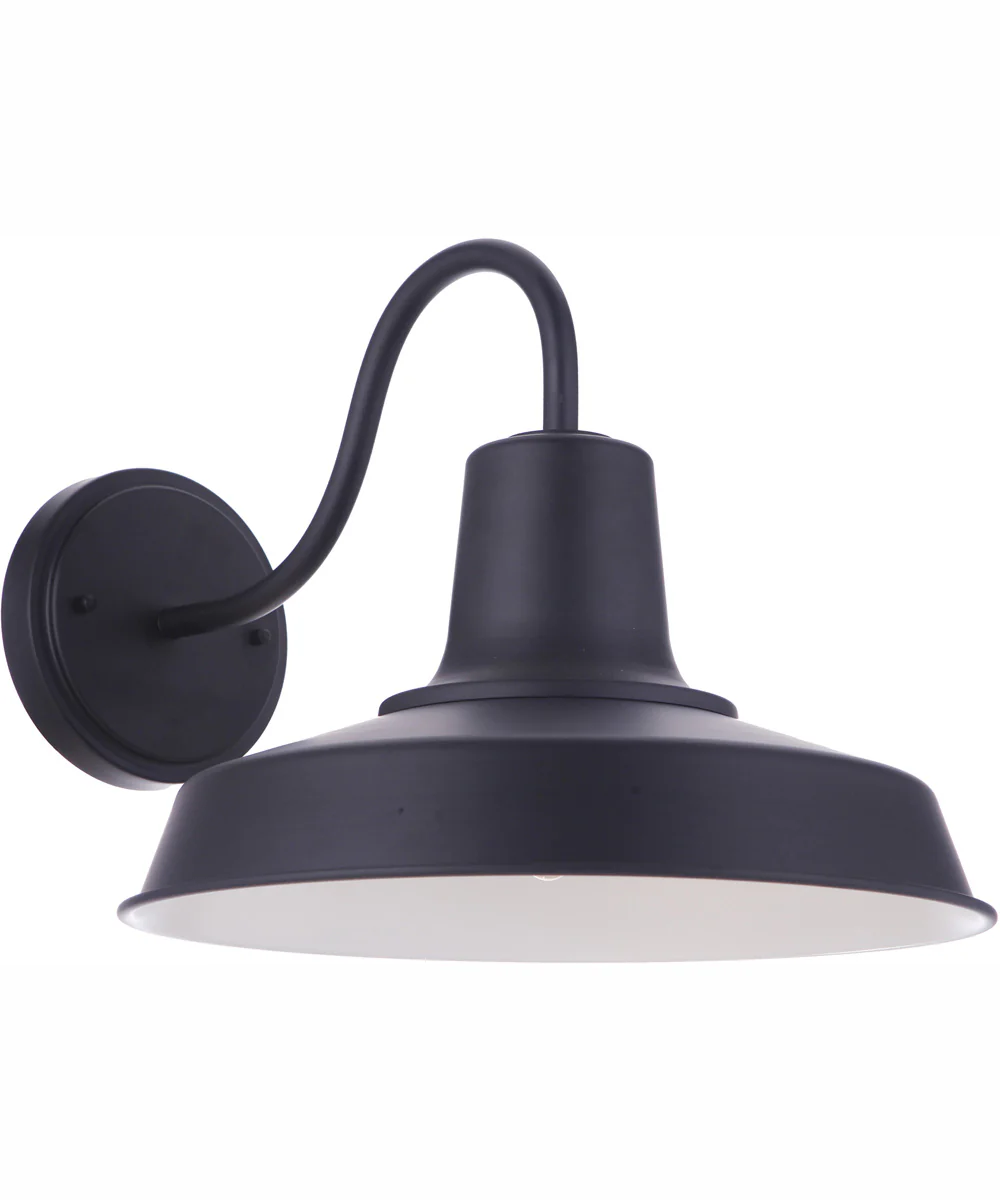 Briscoe 1-Light Outdoor Wall Lantern Midnight