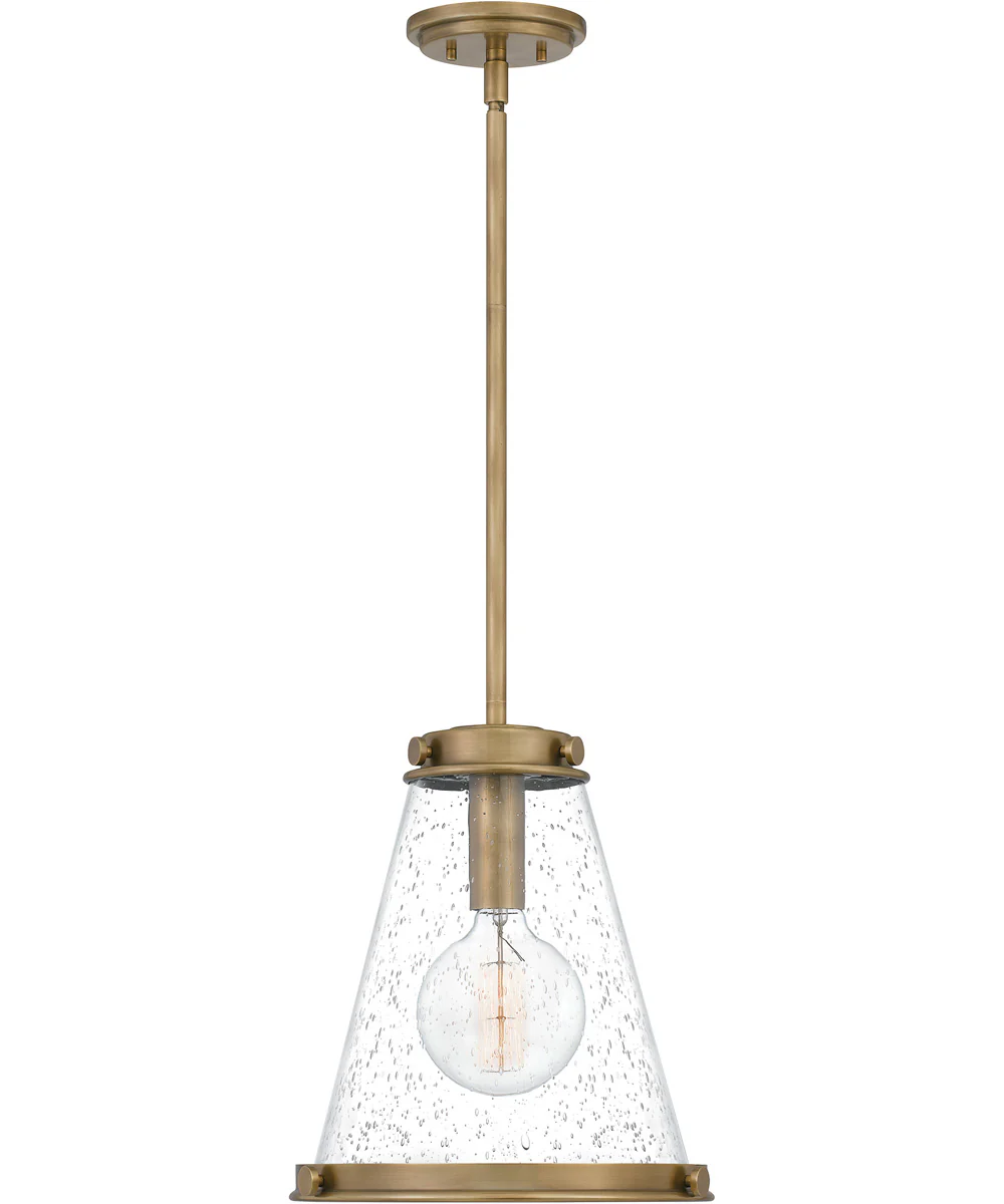 Bristol Small 1-light Mini Pendant Weathered Brass - Image 2