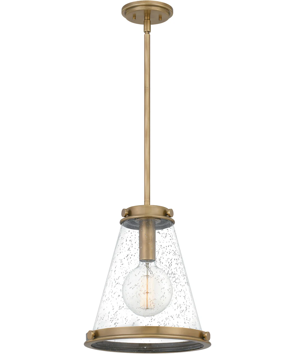 Bristol Small 1-light Mini Pendant Weathered Brass - Image 4