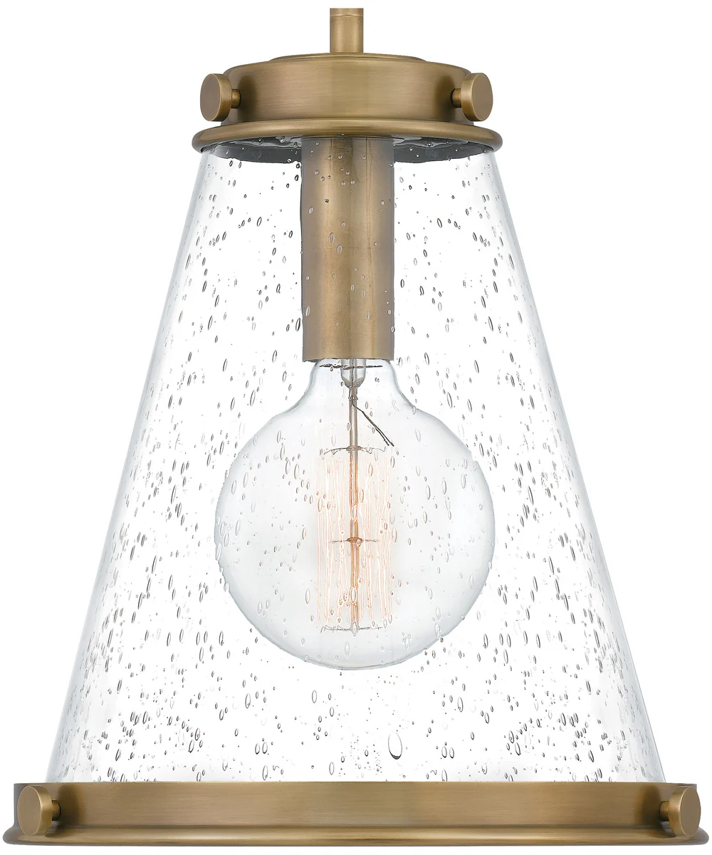 Bristol Small 1-light Mini Pendant Weathered Brass - Image 5