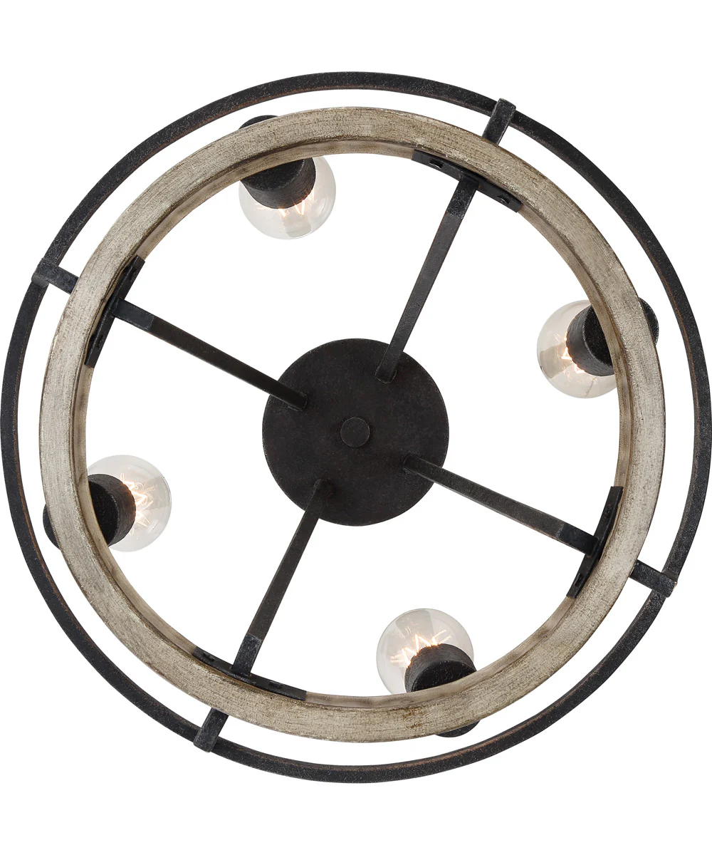 Brockton 4-light Pendant Grey Ash - Image 6