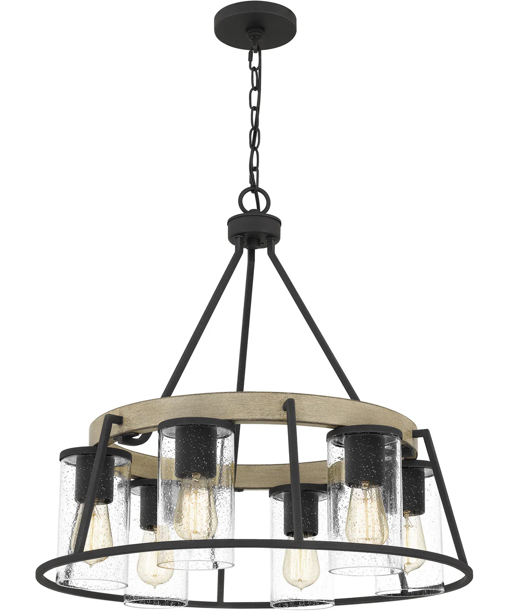 Brockton 6-light Chandelier Grey Ash - Image 4